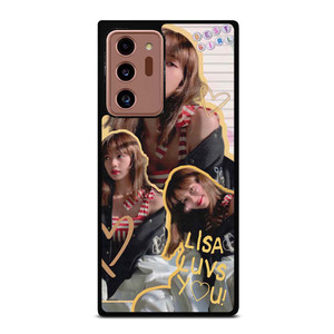 LALISA BLACKPINK CUTE COLLAGE Samsung Galaxy Note 20 Ultra Case Cover LALISA BLACKPINK CUTE COLLAGE Samsung Galaxy Note 20 Ultra Case Cover