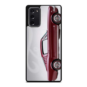 1965 FORD MUSTANG RED CAR Samsung Galaxy Note 20 Case Cover