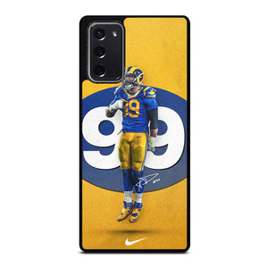 AARON DONALD 99 LOS ANGELES RAMS  Samsung Galaxy Note 20 Case Cover AARON DONALD 99 LOS ANGELES RAMS  Samsung Galaxy Note 20 Case Cover