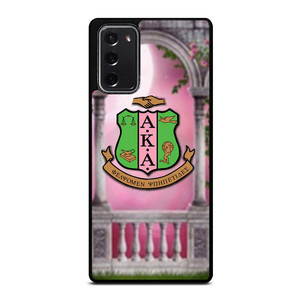 AKA PINK AND GREEN LOGO Samsung Galaxy Note 20 Case Cover
