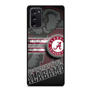 ALABAMA CRIMSON TIDE CARBON Samsung Galaxy Note 20 Case Cover ALABAMA CRIMSON TIDE CARBON Samsung Galaxy Note 20 Case Cover