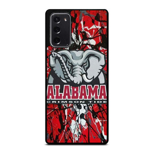 ALABAMA CRIMSON TIDE SPLASHED LOGO Samsung Galaxy Note 20 Case Cover ALABAMA CRIMSON TIDE SPLASHED LOGO Samsung Galaxy Note 20 Case Cover