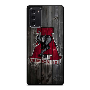 ALABAMA CRIMSON TIDE WOODEN ICON Samsung Galaxy Note 20 Case Cover ALABAMA CRIMSON TIDE WOODEN ICON Samsung Galaxy Note 20 Case Cover