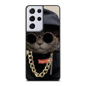 SUPREME SWAG CAT Samsung Galaxy S21 Ultra Case Cover