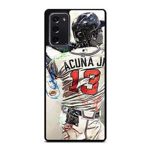 ATLANTA BRAVES ACUNA JR 13 BASEBALL Samsung Galaxy Note 20 Case Cover ATLANTA BRAVES ACUNA JR 13 BASEBALL Samsung Galaxy Note 20 Case Cover