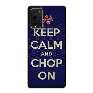 ATLANTA BRAVES CHOP ON BASEBALL Samsung Galaxy Note 20 Case Cover