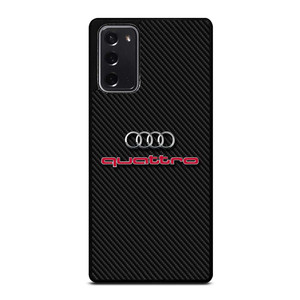 AUDI QUATTRO CARBON LOGO Samsung Galaxy Note 20 Case Cover AUDI QUATTRO CARBON LOGO Samsung Galaxy Note 20 Case Cover