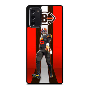 BAKER MAYFIELD CLEVELAND BROWNS NFL 3 Samsung Galaxy Note 20 Case Cover BAKER MAYFIELD CLEVELAND BROWNS NFL 3 Samsung Galaxy Note 20 Case Cover