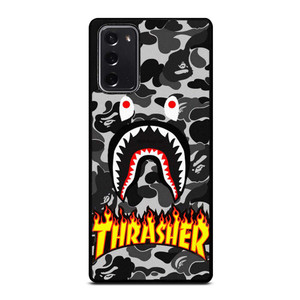 BAPE SHARK THRASHER Samsung Galaxy Note 20 Case Cover BAPE SHARK THRASHER Samsung Galaxy Note 20 Case Cover