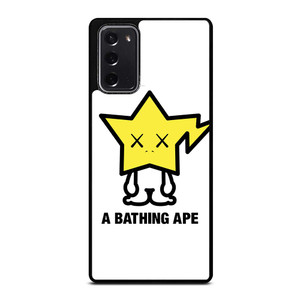 BATHING APE BAPESTA KAWS Samsung Galaxy Note 20 Case Cover BATHING APE BAPESTA KAWS Samsung Galaxy Note 20 Case Cover