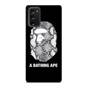BATHING APE SNAKE SKIN Samsung Galaxy Note 20 Case Cover