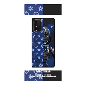 BEAR BRICK KAWS ROBOT BLUE Samsung Galaxy Note 20 Case Cover BEAR BRICK KAWS ROBOT BLUE Samsung Galaxy Note 20 Case Cover