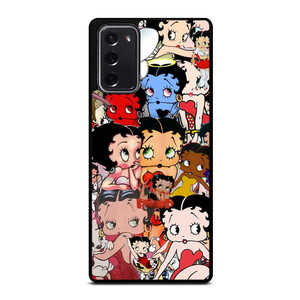 BETTY BOOP COLLAGE FACE Samsung Galaxy Note 20 Case Cover BETTY BOOP COLLAGE FACE Samsung Galaxy Note 20 Case Cover