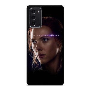 BLACK WIDOW FACE AVENGERS THE FALLEN Samsung Galaxy Note 20 Case Cover