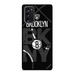 BROOKLYN NETS BASEBALL LOGO NBA Samsung Galaxy Note 20 Case Cover BROOKLYN NETS BASEBALL LOGO NBA Samsung Galaxy Note 20 Case Cover