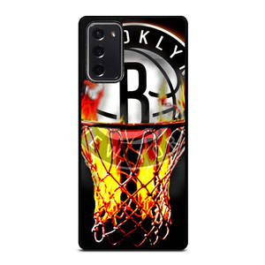 BROOKLYN NETS BASKETBALL RING Samsung Galaxy Note 20 Case Cover BROOKLYN NETS BASKETBALL RING Samsung Galaxy Note 20 Case Cover