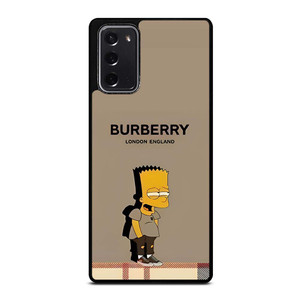 BURBERRY LONDON THE SIMPSONS Samsung Galaxy Note 20 Case Cover