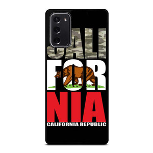 CALIFORNIA REPUBLIC CAMO SYMBOL Samsung Galaxy Note 20 Case Cover CALIFORNIA REPUBLIC CAMO SYMBOL Samsung Galaxy Note 20 Case Cover