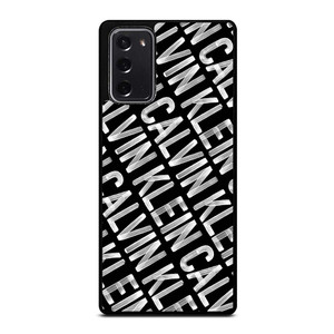 CALVIN KLEIN LOGO PATTERN Samsung Galaxy Note 20 Case Cover