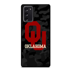 CAMO OKLAHOMA SOONERS LOGO Samsung Galaxy Note 20 Case Cover CAMO OKLAHOMA SOONERS LOGO Samsung Galaxy Note 20 Case Cover