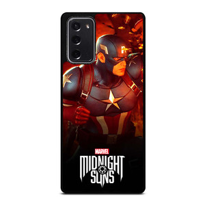 CAPTAIN AMERICA MARVEL MIDNIGHT SUNS Samsung Galaxy Note 20 Case Cover CAPTAIN AMERICA MARVEL MIDNIGHT SUNS Samsung Galaxy Note 20 Case Cover
