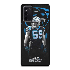 CAROLINA PANTHERS LUKE KUECHLY Samsung Galaxy Note 20 Case Cover