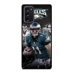 CARSON WENTZ PHILADELPHIA EAGLES Samsung Galaxy Note 20 Case Cover CARSON WENTZ PHILADELPHIA EAGLES Samsung Galaxy Note 20 Case Cover