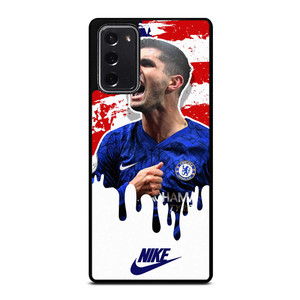 CHRISTIAN PULISIC USA FLAG NIKE Samsung Galaxy Note 20 Case Cover CHRISTIAN PULISIC USA FLAG NIKE Samsung Galaxy Note 20 Case Cover