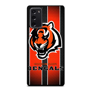 CINCINNATI BENGALS METAL SYMBOL Samsung Galaxy Note 20 Case Cover CINCINNATI BENGALS METAL SYMBOL Samsung Galaxy Note 20 Case Cover
