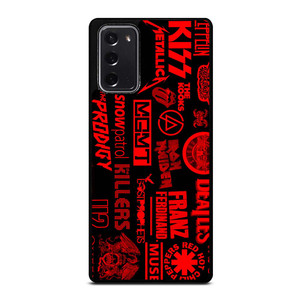 CLASSIC ROCK BAND LOGO Samsung Galaxy Note 20 Case Cover CLASSIC ROCK BAND LOGO Samsung Galaxy Note 20 Case Cover