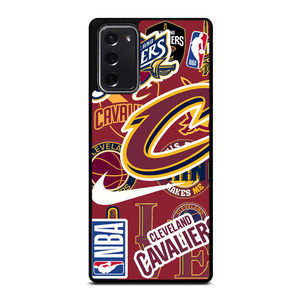 CLEVELAND CAVALIERS NBA STICKER BOMB Samsung Galaxy Note 20 Case Cover CLEVELAND CAVALIERS NBA STICKER BOMB Samsung Galaxy Note 20 Case Cover