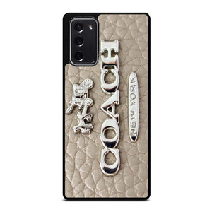 COACH LOGO GLOWING TEXTURE Samsung Galaxy Note 20 Case Cover COACH LOGO GLOWING TEXTURE Samsung Galaxy Note 20 Case Cover
