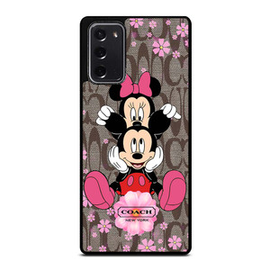 COACH MICKEY and MINNIE MOUSE Samsung Galaxy Note 20 Case Cover COACH MICKEY and MINNIE MOUSE Samsung Galaxy Note 20 Case Cover