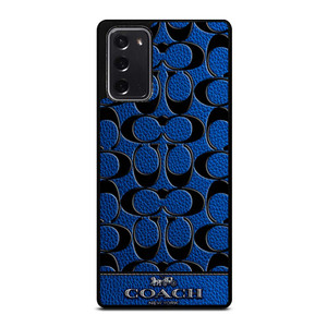 COACH NEW YORK BLUE 3 Samsung Galaxy Note 20 Case Cover COACH NEW YORK BLUE 3 Samsung Galaxy Note 20 Case Cover