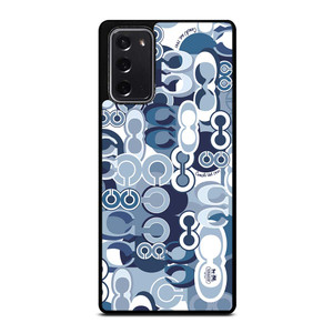COACH NEW YORK BLUE Samsung Galaxy Note 20 Case Cover COACH NEW YORK BLUE Samsung Galaxy Note 20 Case Cover