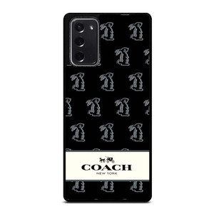 COACH NEW YORK BUNNY Samsung Galaxy Note 20 Case Cover COACH NEW YORK BUNNY Samsung Galaxy Note 20 Case Cover