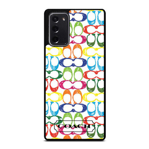 COACH NEW YORK COLORFUL 2 Samsung Galaxy Note 20 Case Cover COACH NEW YORK COLORFUL 2 Samsung Galaxy Note 20 Case Cover