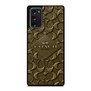 COACH NEW YORK LOGO 2 Samsung Galaxy Note 20 Case Cover