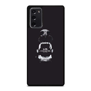 COACH NEW YORK LOGO DOG Samsung Galaxy Note 20 Case Cover COACH NEW YORK LOGO DOG Samsung Galaxy Note 20 Case Cover