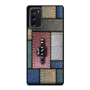 COACH NEW YORK LOGO JEANS Samsung Galaxy Note 20 Case Cover COACH NEW YORK LOGO JEANS Samsung Galaxy Note 20 Case Cover
