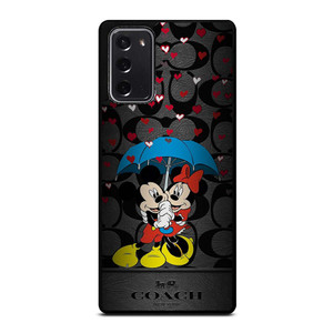 COACH NEW YORK MICKEY MINNIE MOUSE UMBRELLA Samsung Galaxy Note 20 Case Cover COACH NEW YORK MICKEY MINNIE MOUSE UMBRELLA Samsung Galaxy Note 20 Case Cover