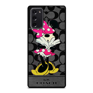 COACH NEW YORK MINNIE MOUSE Samsung Galaxy Note 20 Case Cover