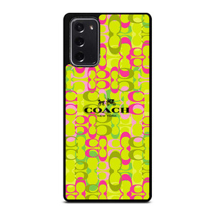COACH NEW YORK NEW DESIGN Samsung Galaxy Note 20 Case Cover COACH NEW YORK NEW DESIGN Samsung Galaxy Note 20 Case Cover
