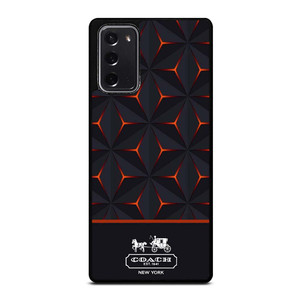 COACH NEW YORK PRISM Samsung Galaxy Note 20 Case Cover COACH NEW YORK PRISM Samsung Galaxy Note 20 Case Cover