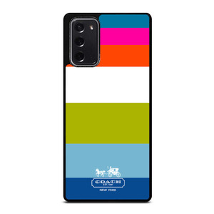 COACH NEW YORK STRIPE Samsung Galaxy Note 20 Case Cover COACH NEW YORK STRIPE Samsung Galaxy Note 20 Case Cover