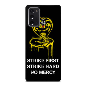 COBRA KAI NO MERCY KARATE Samsung Galaxy Note 20 Case Cover COBRA KAI NO MERCY KARATE Samsung Galaxy Note 20 Case Cover