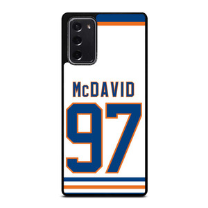 CONNOR MCDAVID EDMONTON OILERS KIT Samsung Galaxy Note 20 Case Cover CONNOR MCDAVID EDMONTON OILERS KIT Samsung Galaxy Note 20 Case Cover