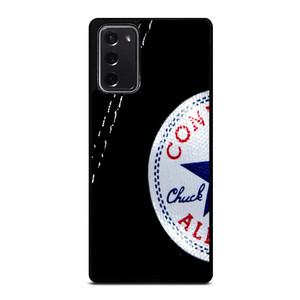 CONVERSE SNEAKERS BLACK Samsung Galaxy Note 20 Case Cover CONVERSE SNEAKERS BLACK Samsung Galaxy Note 20 Case Cover