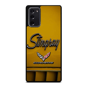 CORVETTE STINGRAY LOGO YELLOW Samsung Galaxy Note 20 Case Cover CORVETTE STINGRAY LOGO YELLOW Samsung Galaxy Note 20 Case Cover