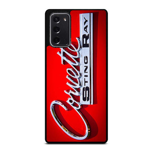 CORVETTE STINGRAY RED EMBLEM Samsung Galaxy Note 20 Case Cover